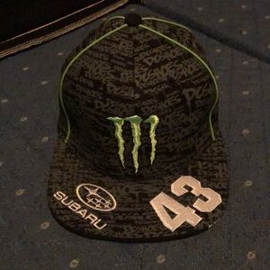 Ken Block Monster DC Subaru flex fit hat